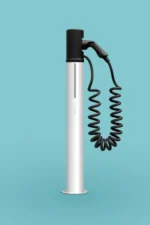 Astreea® SmartCharger – Model self standing cu 1 priză și cablu spiral (22 kW)