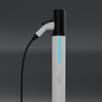 Astreea® SmartCharger – Model self standing cu 1 priză și cablu spiral (22 kW) - imagine 3